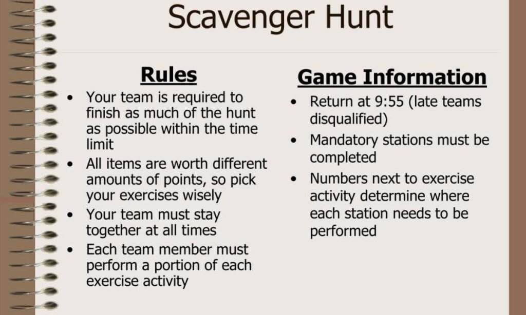 names-for-scavenger-hunt-team