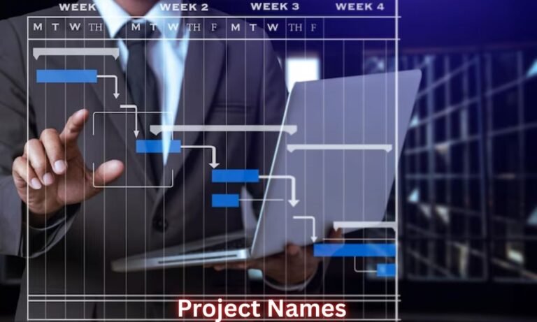 400+ Best Project Names for School, Work, and Clubs