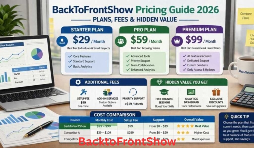 backtofrontshow-pricing-overview-2026