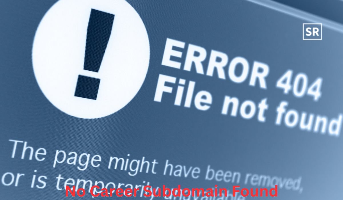 no-career-subdomain-found